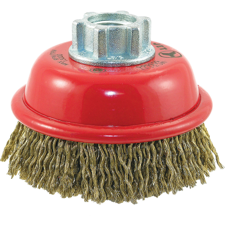 MAXI-CRIMPED Premium Crimped Wire Cup Brush - NIS901