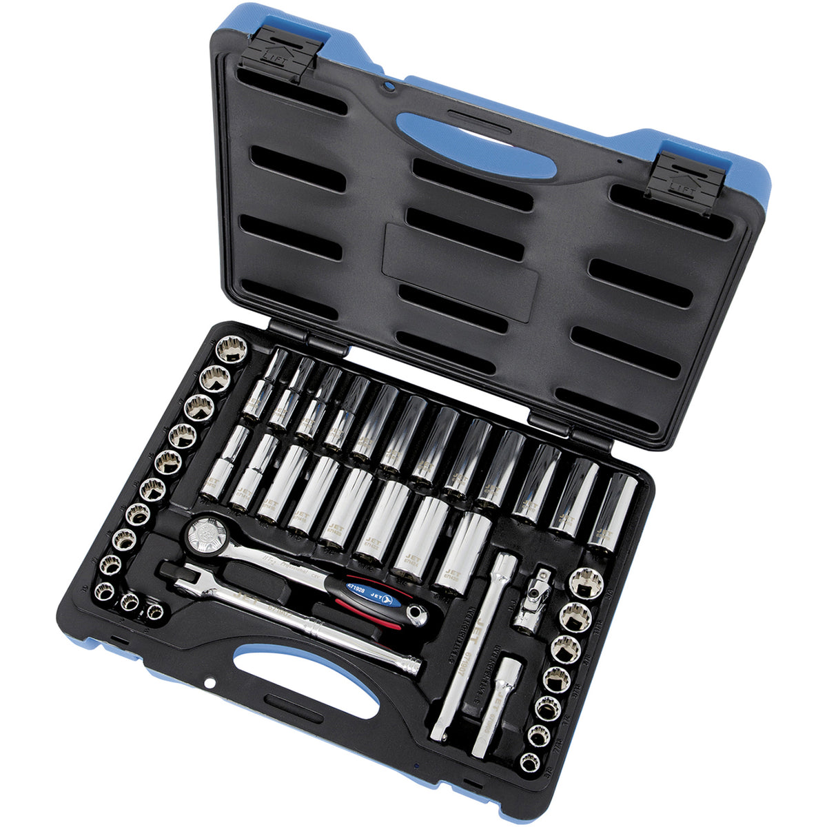 SW3845C-12 12-Point SAE/Metric Socket Wrench Set - NIT036