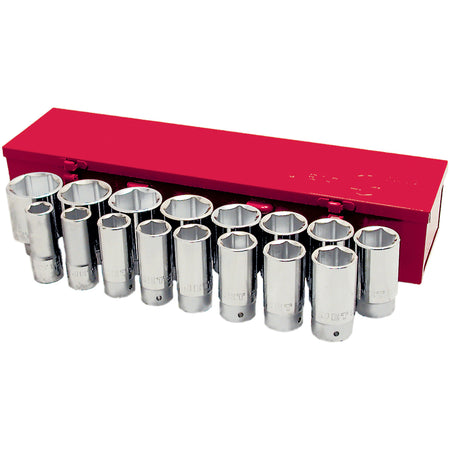 SS3417D-6 6-Point SAE Socket Set - NIT039