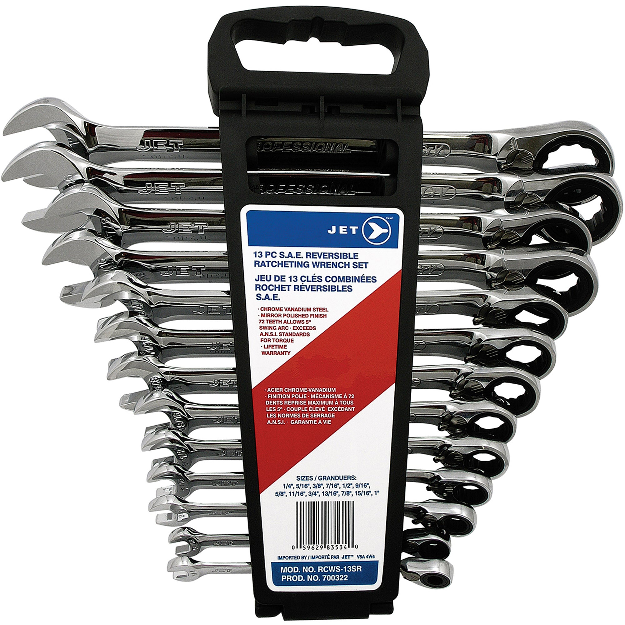 Long Pattern Reversible Wrench Set - NIT076
