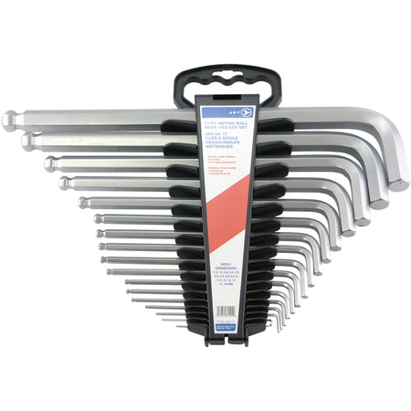 Jumbo Extra-Long Ball Nose Hex Key Set - NIT120