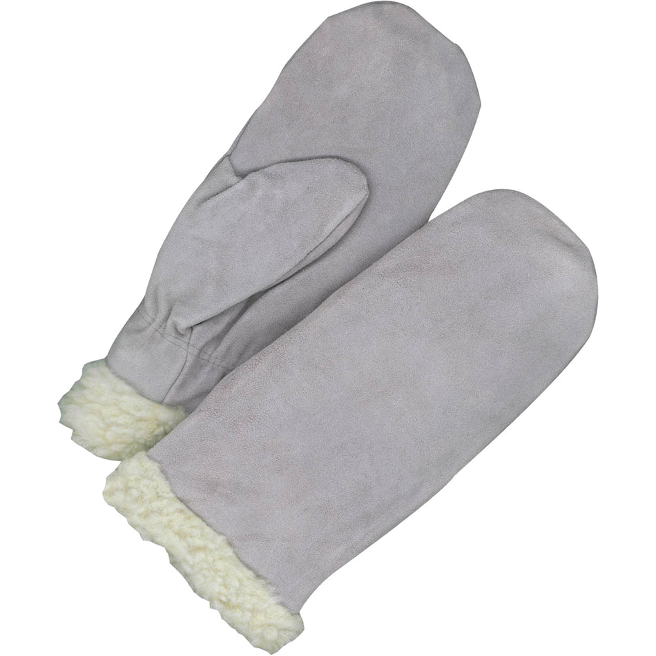 Classic Lined Split Cowhide Mitt - NJC511