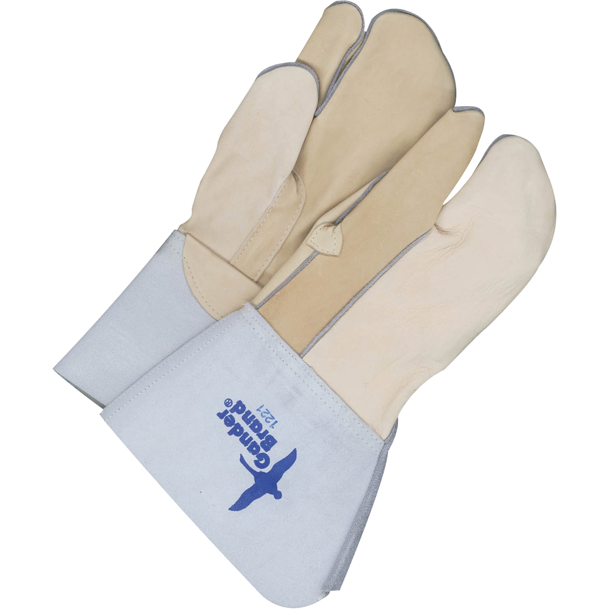 One-Finger Leather Mitts - NJC531
