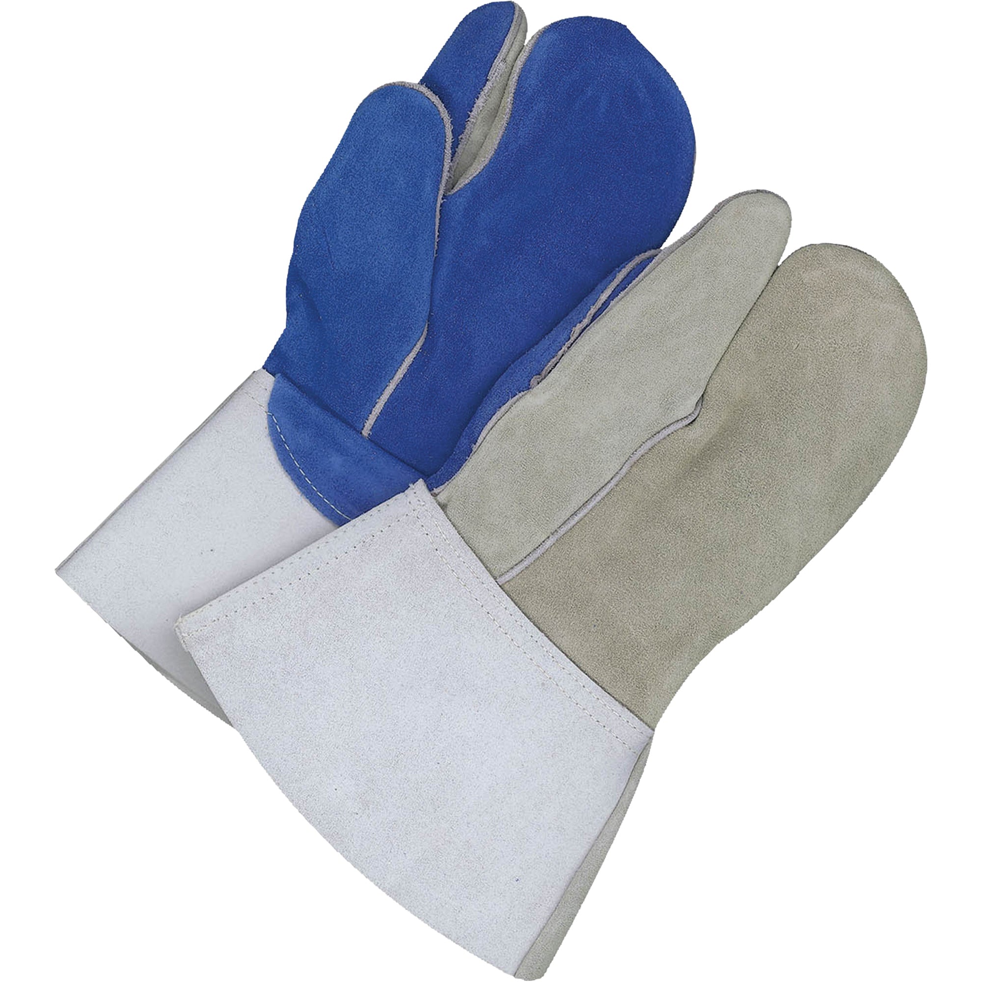 Gander Brand Lined 1-Finger Welding Mitt with Gauntlet Cuff - NJC635