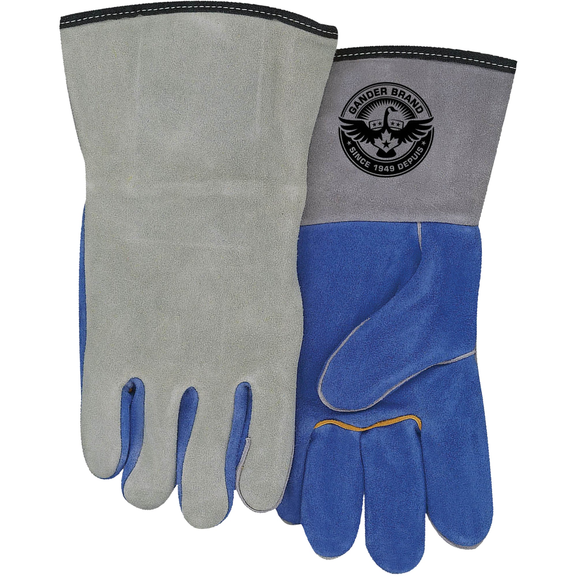 Welder Gloves with Gauntlet Cuffs - NJC636