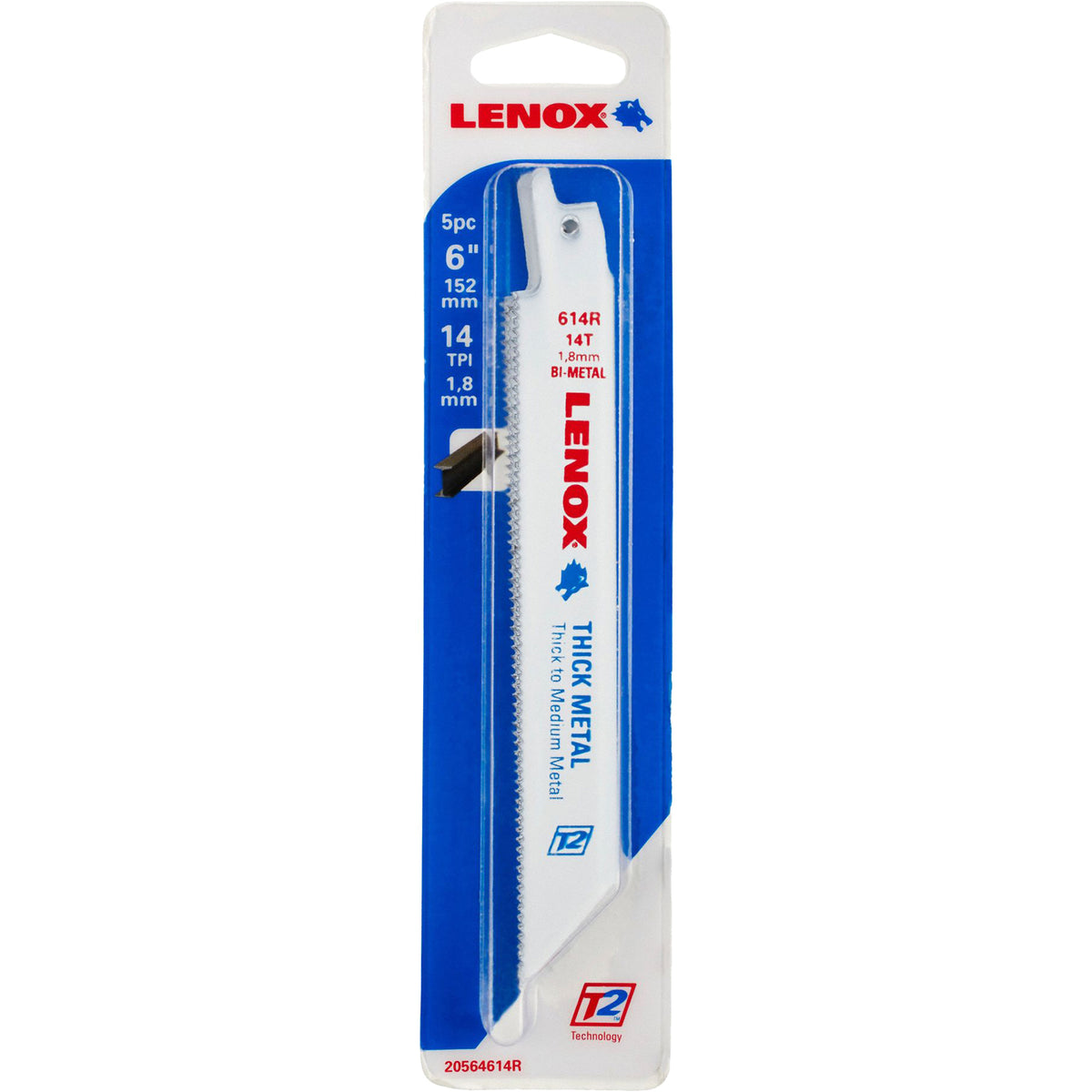Thick Metal Reciprocating Saw Blade - NJE276