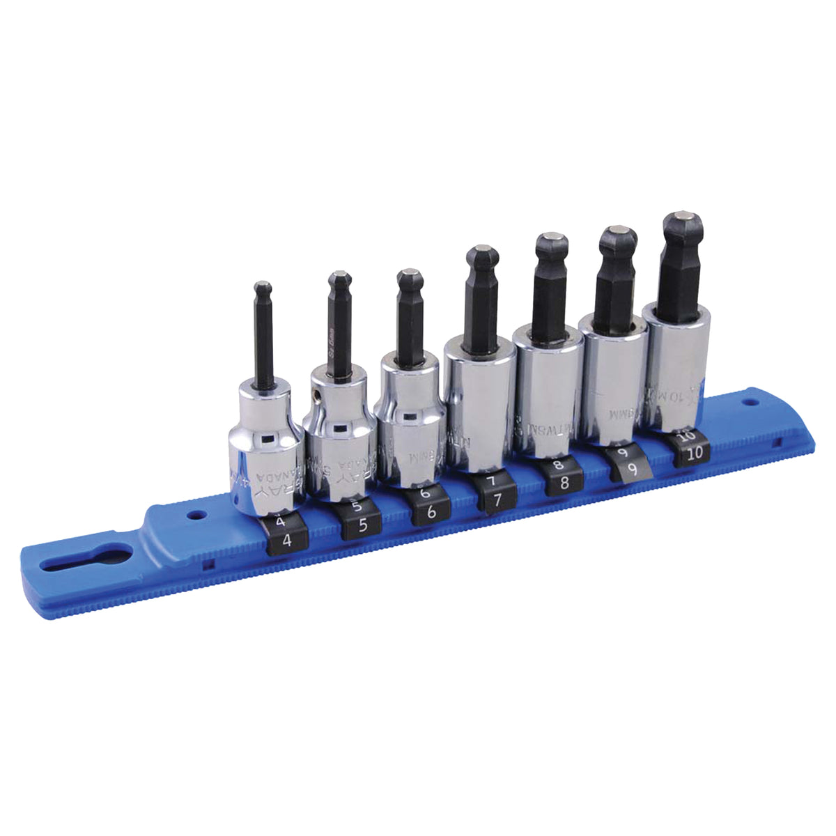 Metric Ball Nose Socket Set - NJH015