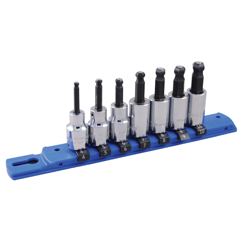 Metric Ball Nose Socket Set - NJH015