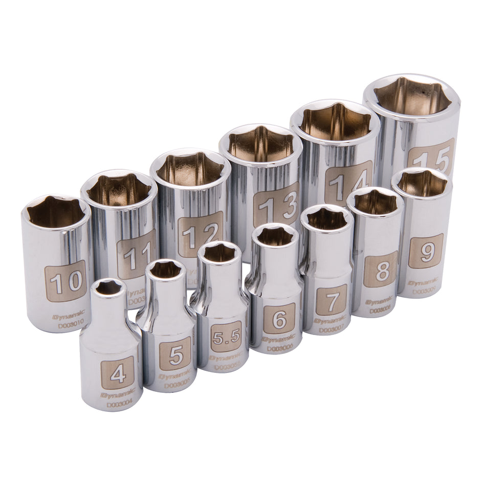 6-Point Metric Socket Set - NJH233