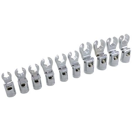 Metric Flex-Head Crow-Foot Socket Set - NJH446