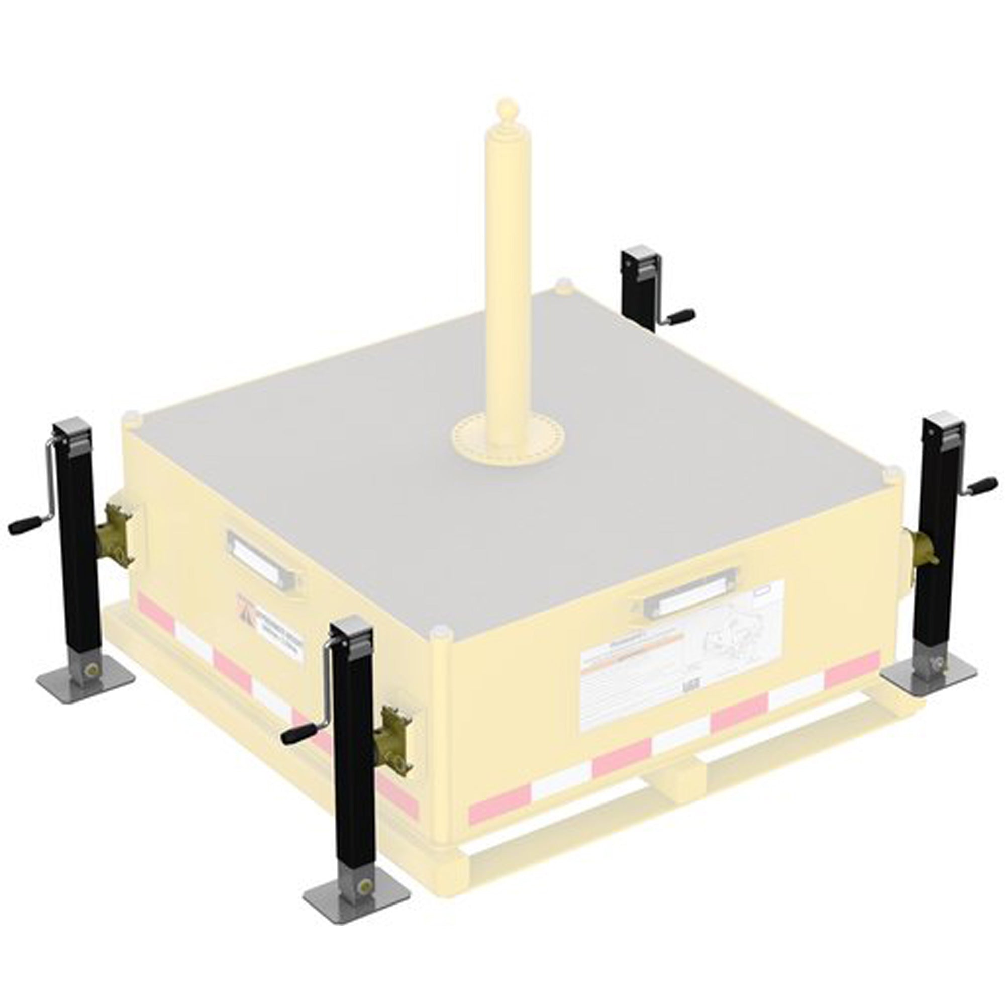 FlexiGuard™ Counterweight Base Jack Leveling Kit - NJT135