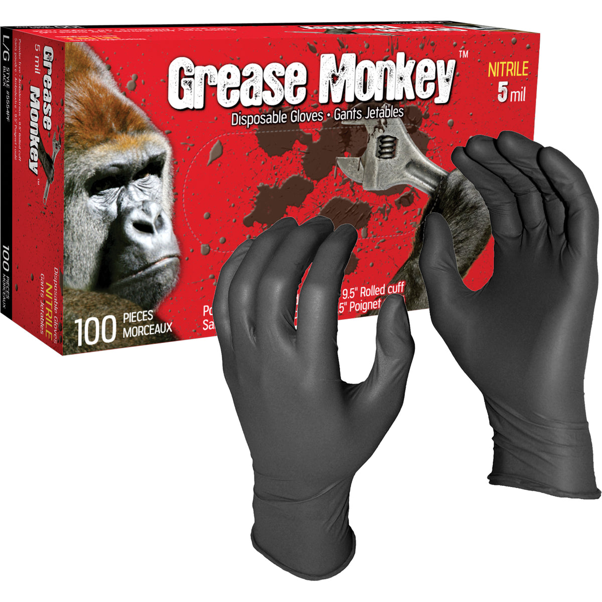 Grease Monkey® Disposable Gloves - NJZ051