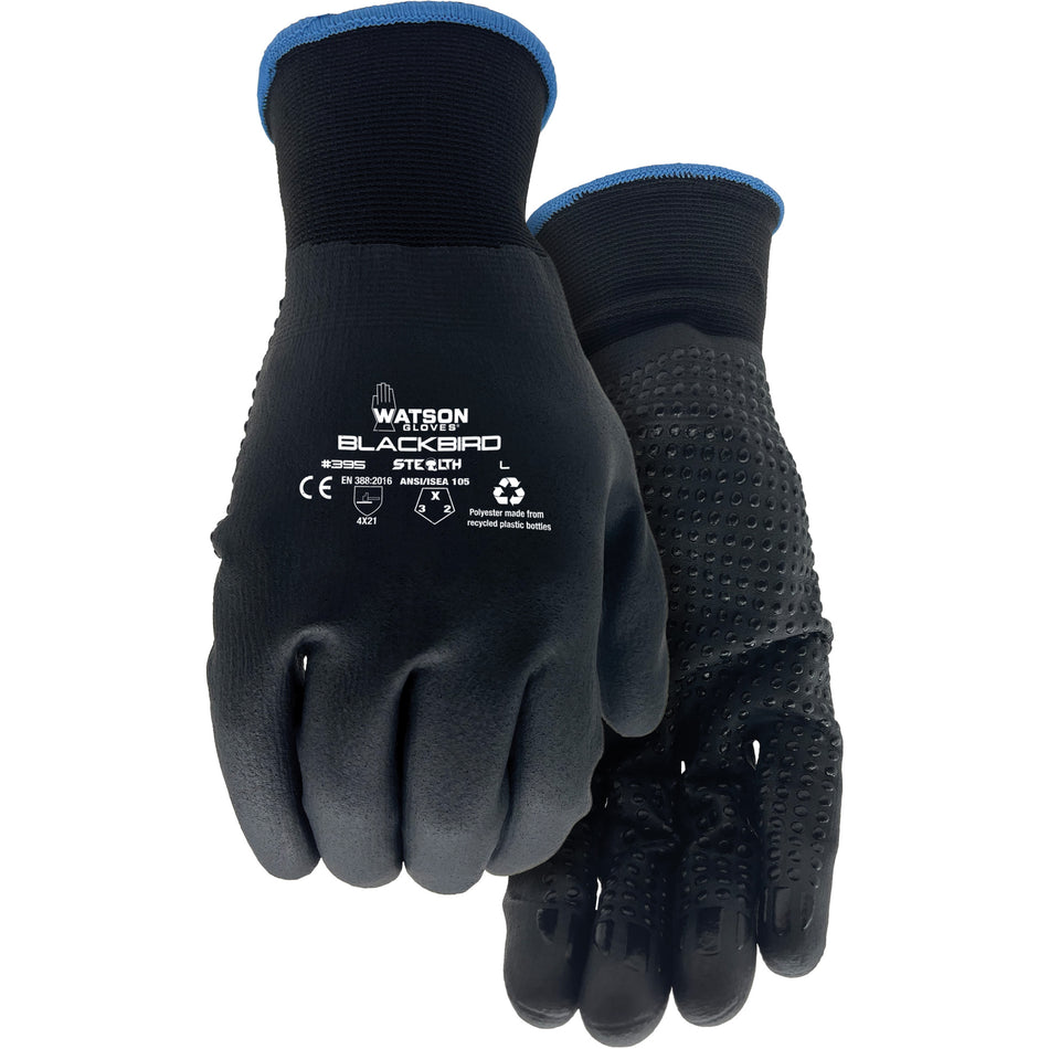 Stealth Blackbird Coated Gloves - NKH579