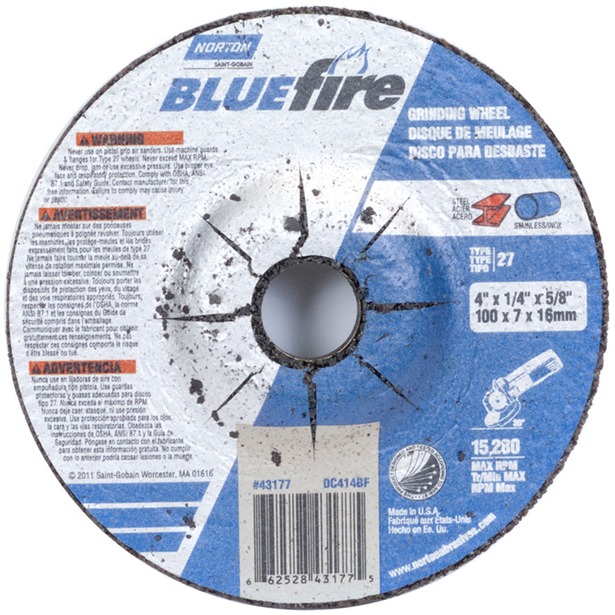 BlueFire® Depressed Center Wheel - NO001