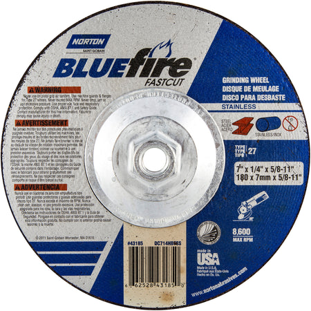 Bluefire® Depressed Centre Wheel - NO003