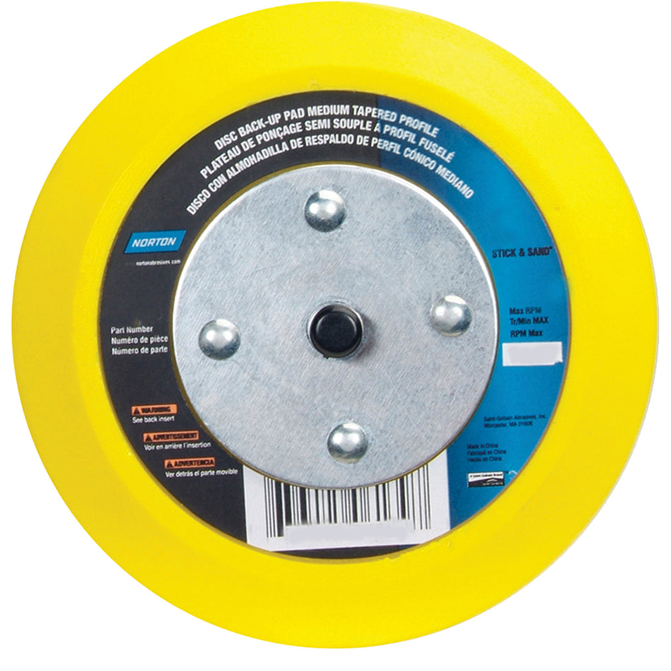 Medium Tapered Backing Pad - NR122