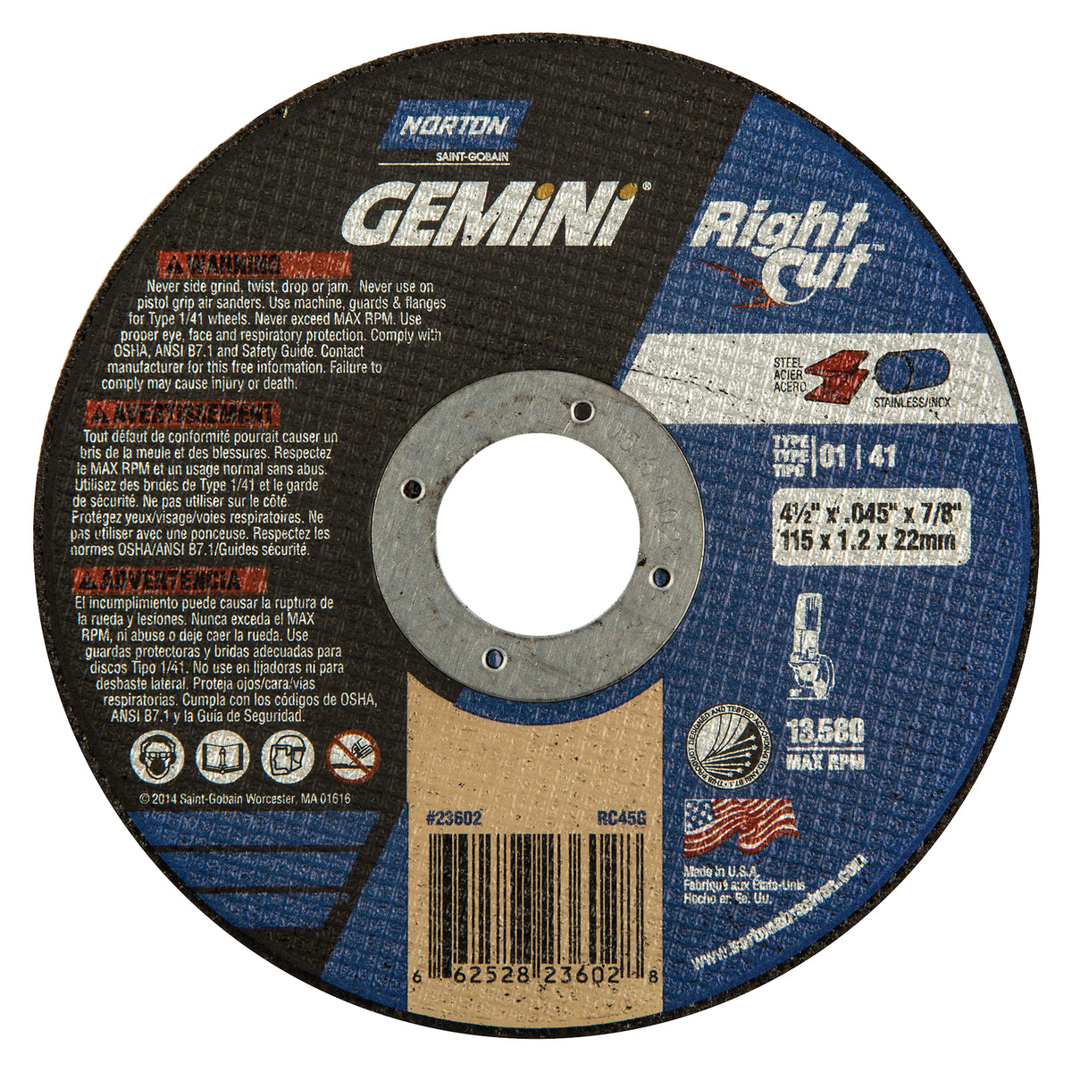 Gemini® Cutting Disc - NR794