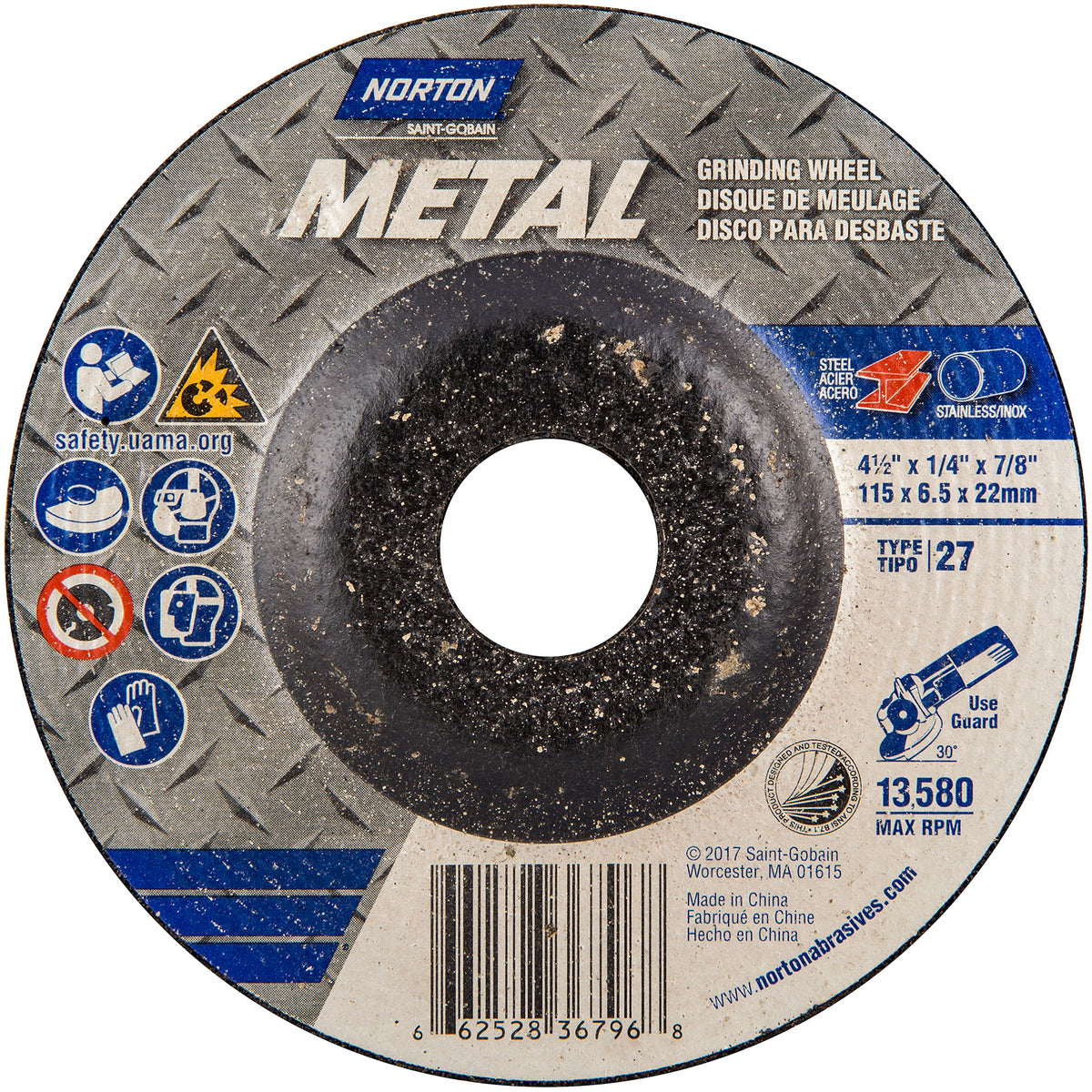 Depressed Centre Wheel - NR829
