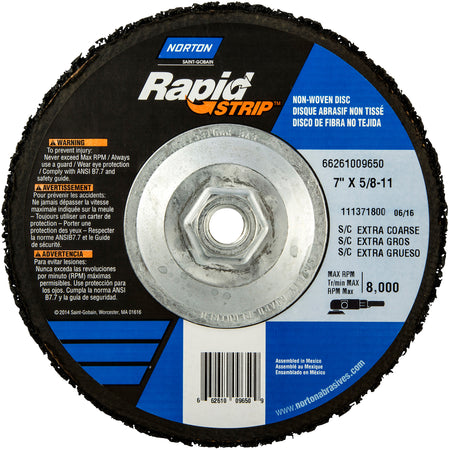 Bear-Tex® Rapid Strip Non-Woven Depressed Center Discs - NS137