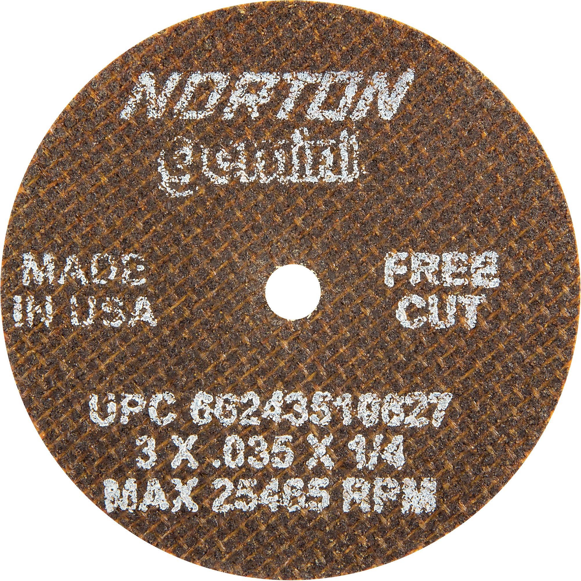 Portable Small Diameter Reinforced Cut-Off Wheels - Gemini® - NS172