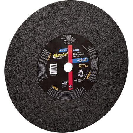 Chop Saw Reinforced Cut-Off Wheels - Gemini® - NS255