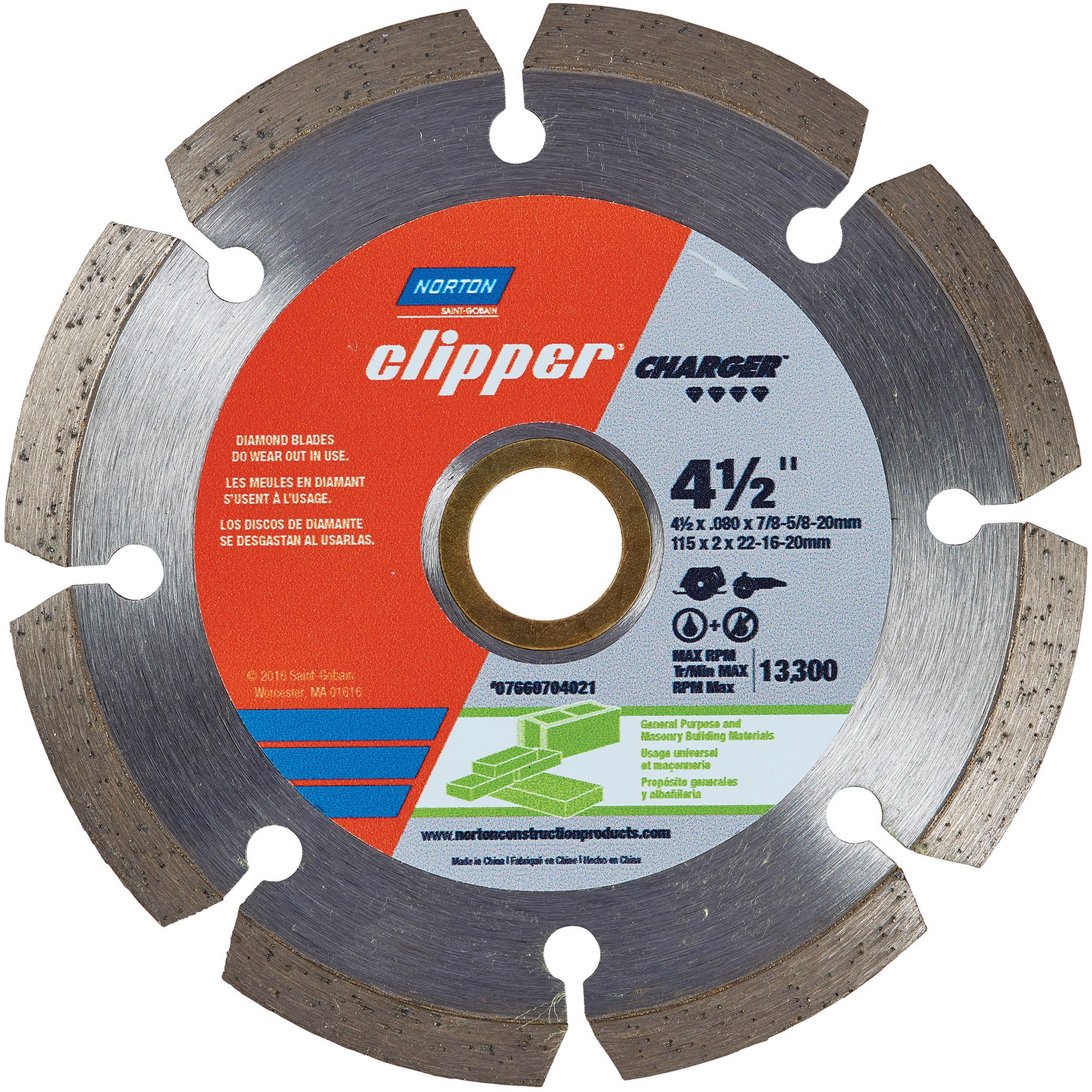 Clipper® Charger Segmented Saw Blade - NS290