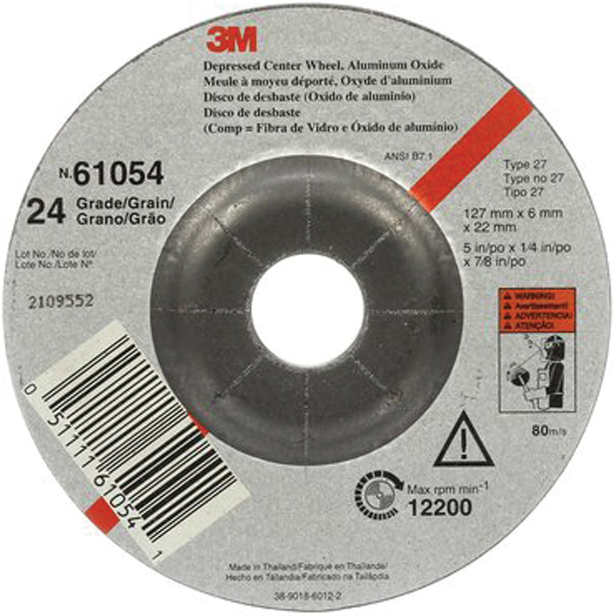 Depressed Centre Grinding Wheel - NT056