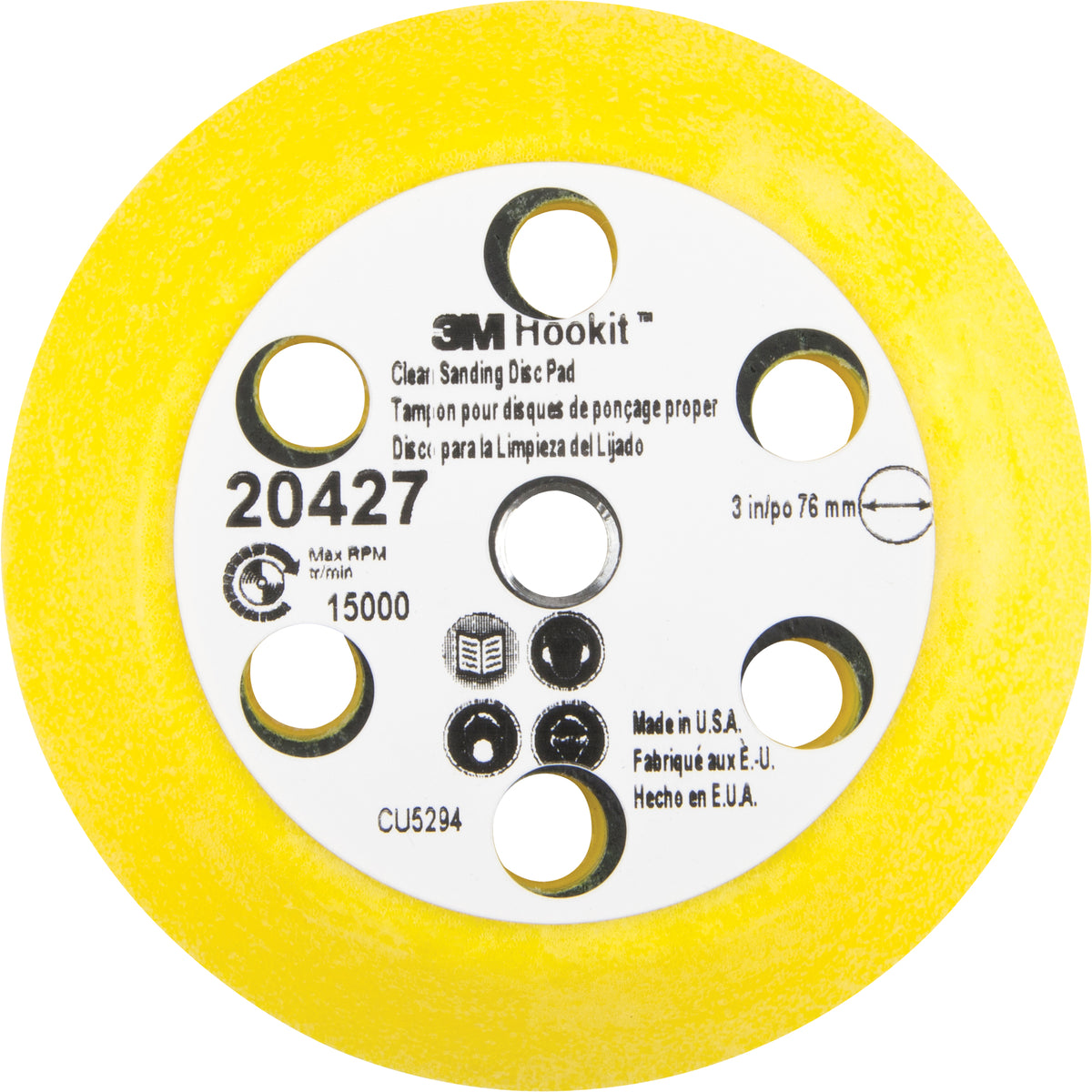 Hookit™ Clean Sanding Disc Pad Kit - NU034