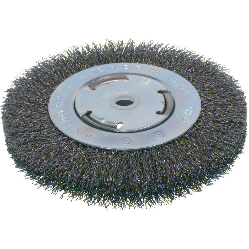 Economy Crimped Wire Wheel Brushes - Medium Face - NU098