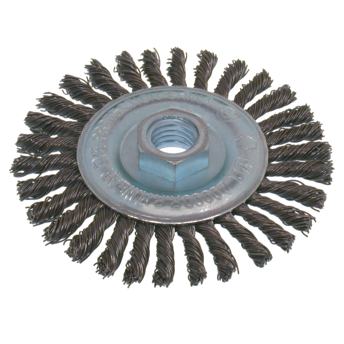 Economy High Speed Stringer Bead Knot Wire Wheel Brush - NU105