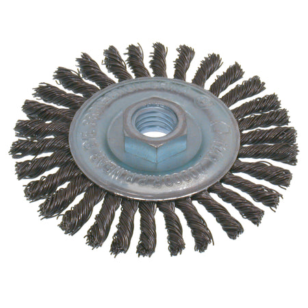 Economy High Speed Stringer Bead Knot Wire Wheel Brush - NU105