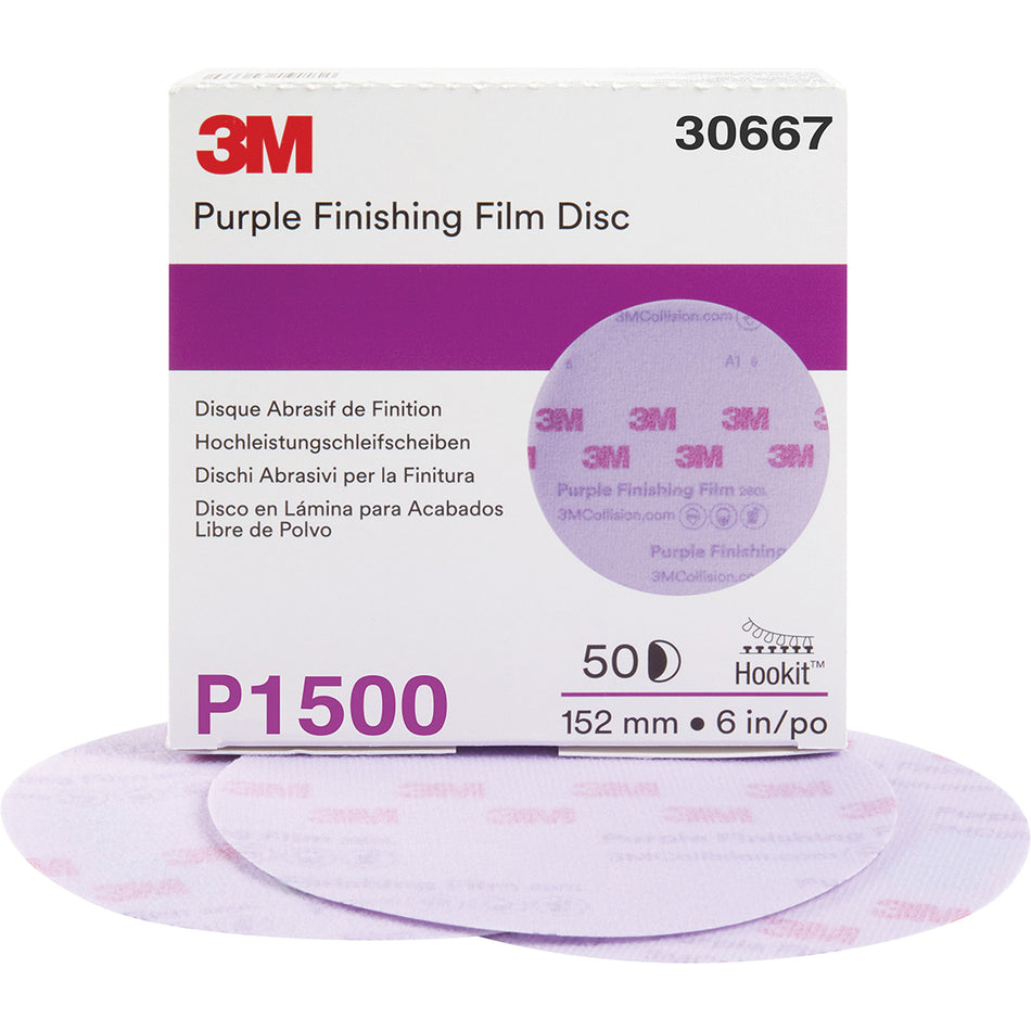Hookit™ Purple Finishing Film Abrasive Disc - NU117