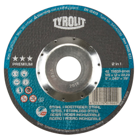 Premium 2 in 1 Thincut Cut-Off Wheel - NU397