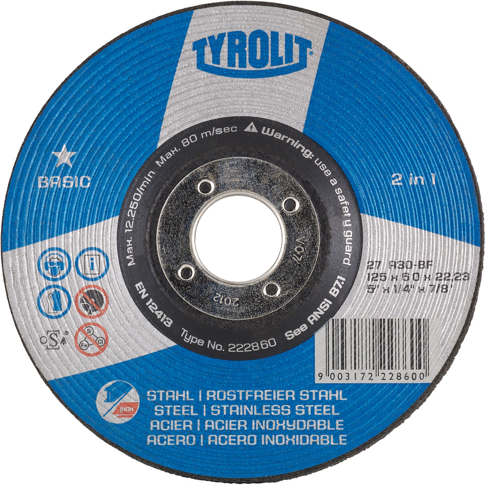 Basic 2-in-1 Grinding Wheel - NU419
