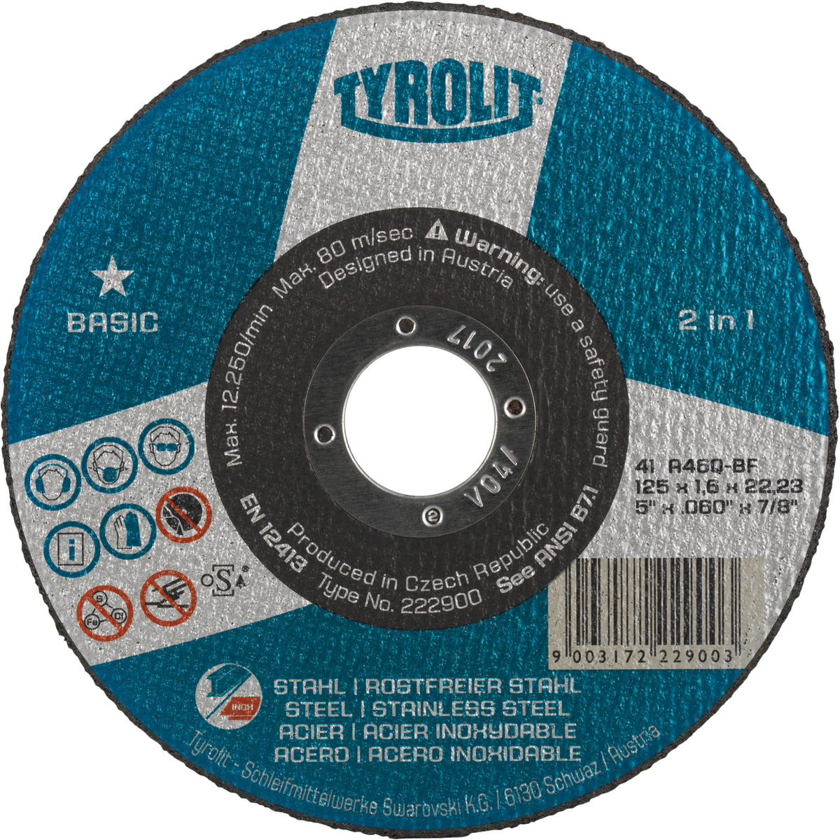 Basic 2 In 1 Cut-Off Wheel - NU421