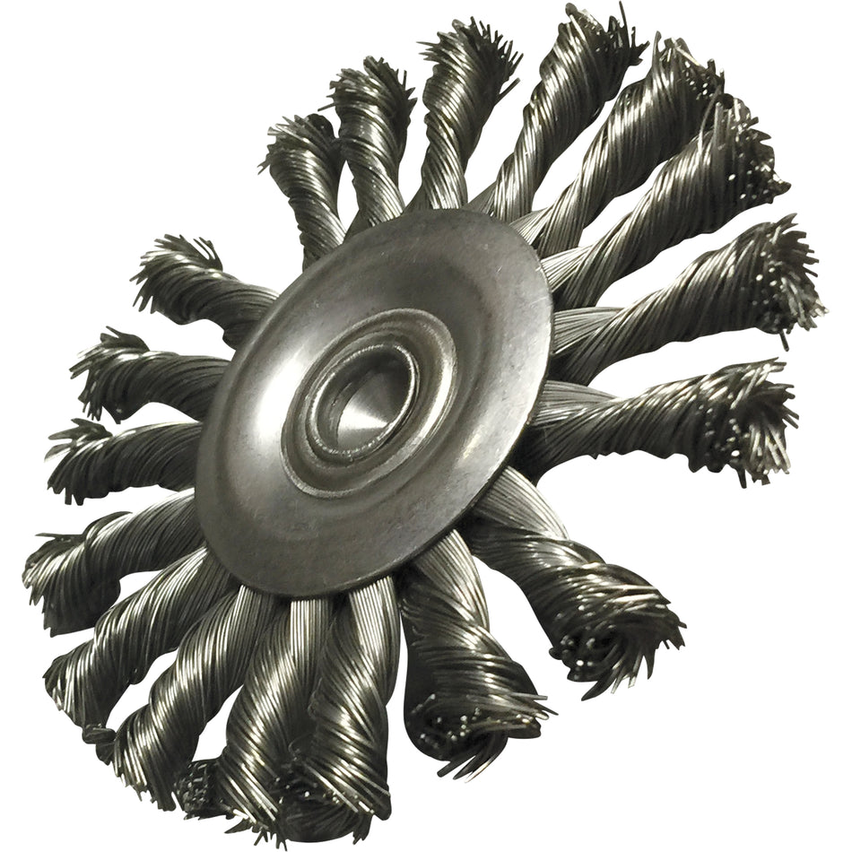 Circular Knotted Wire End Brushes - NU467