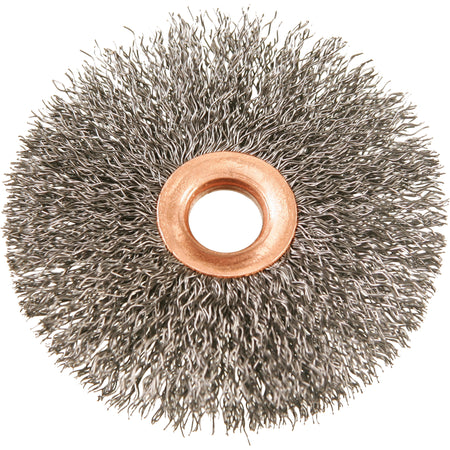 3" Copper Centre Crimped Wire Wheels - NU492