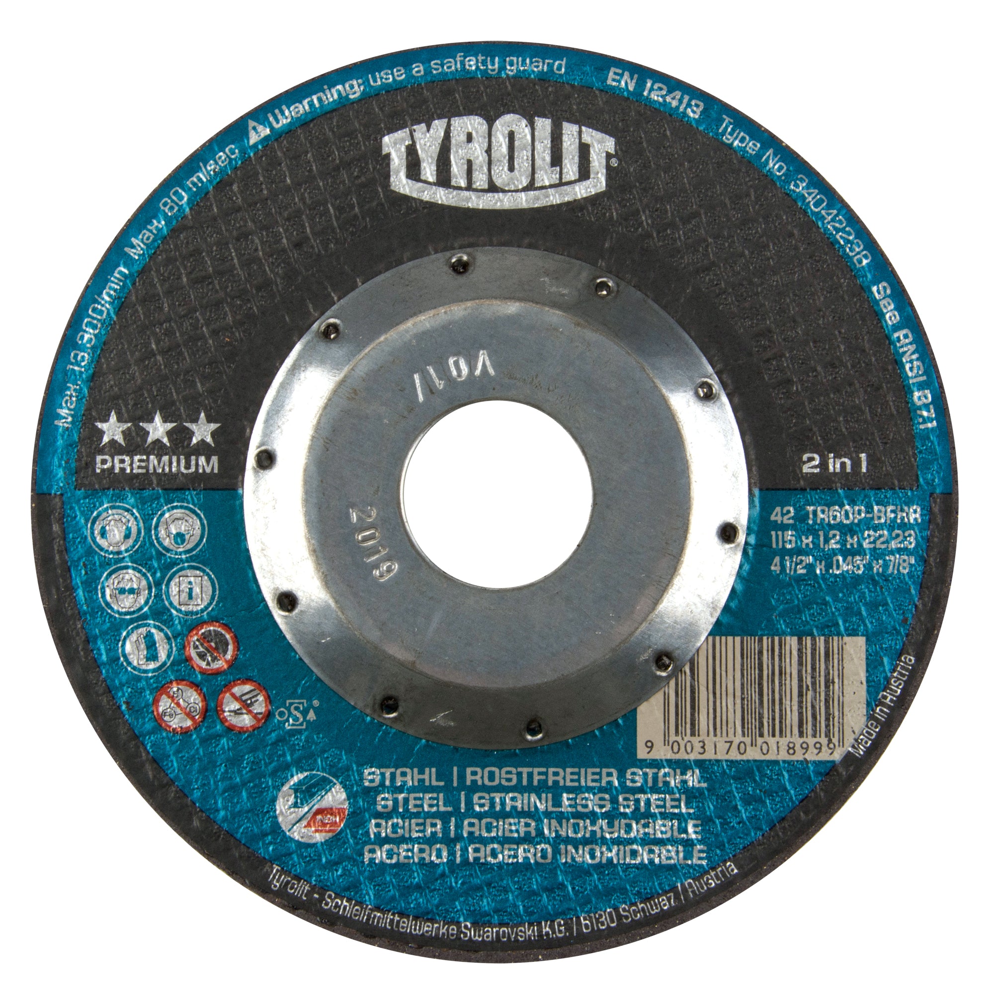 Premium Deep Thincut Cut-Off Wheel - NU409