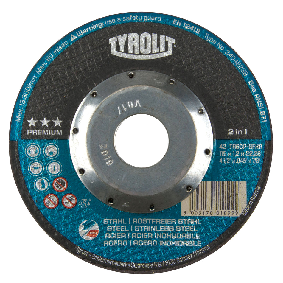 Premium Deep Thincut Cut-Off Wheel - NU409
