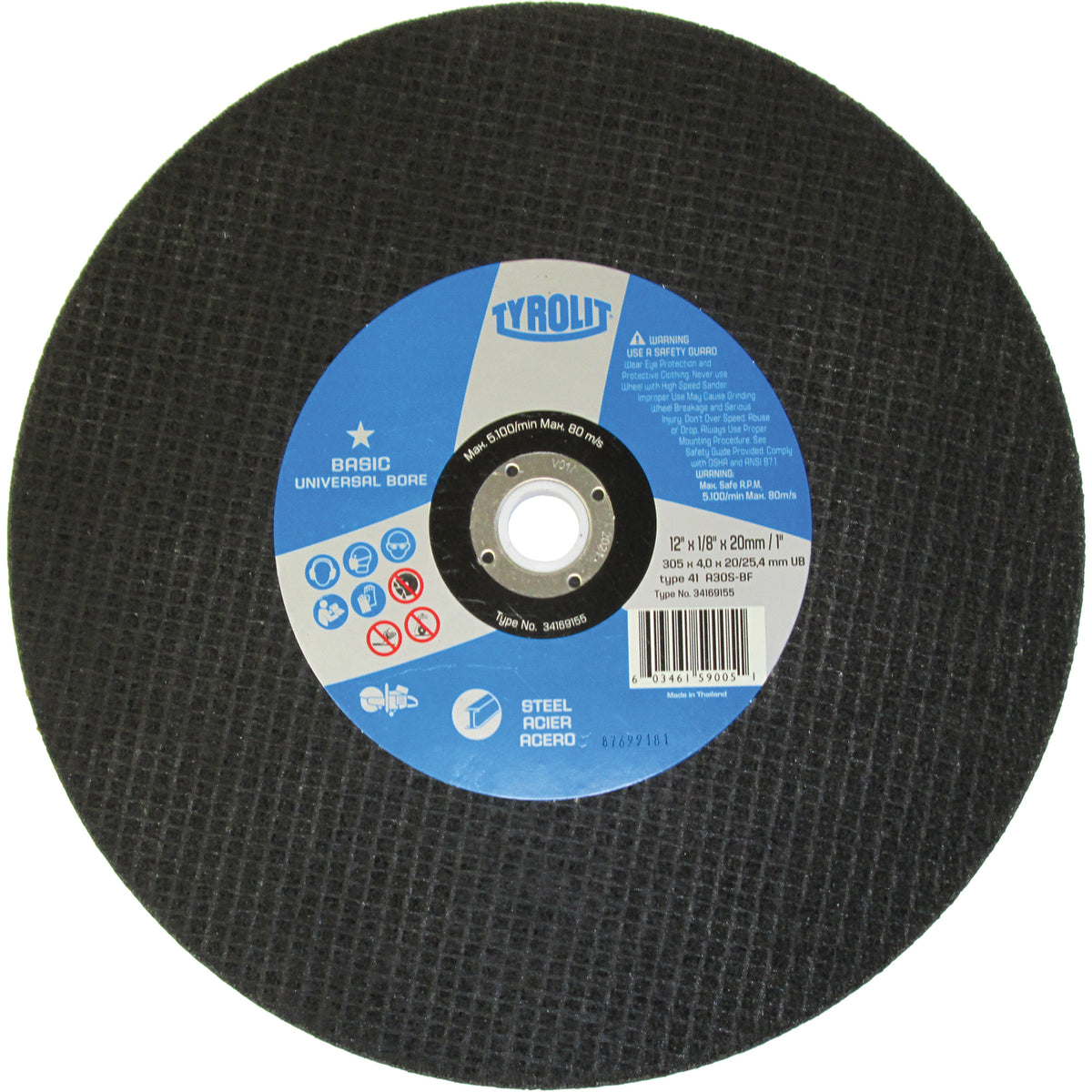 Basic Cut-Off Wheel - NU918