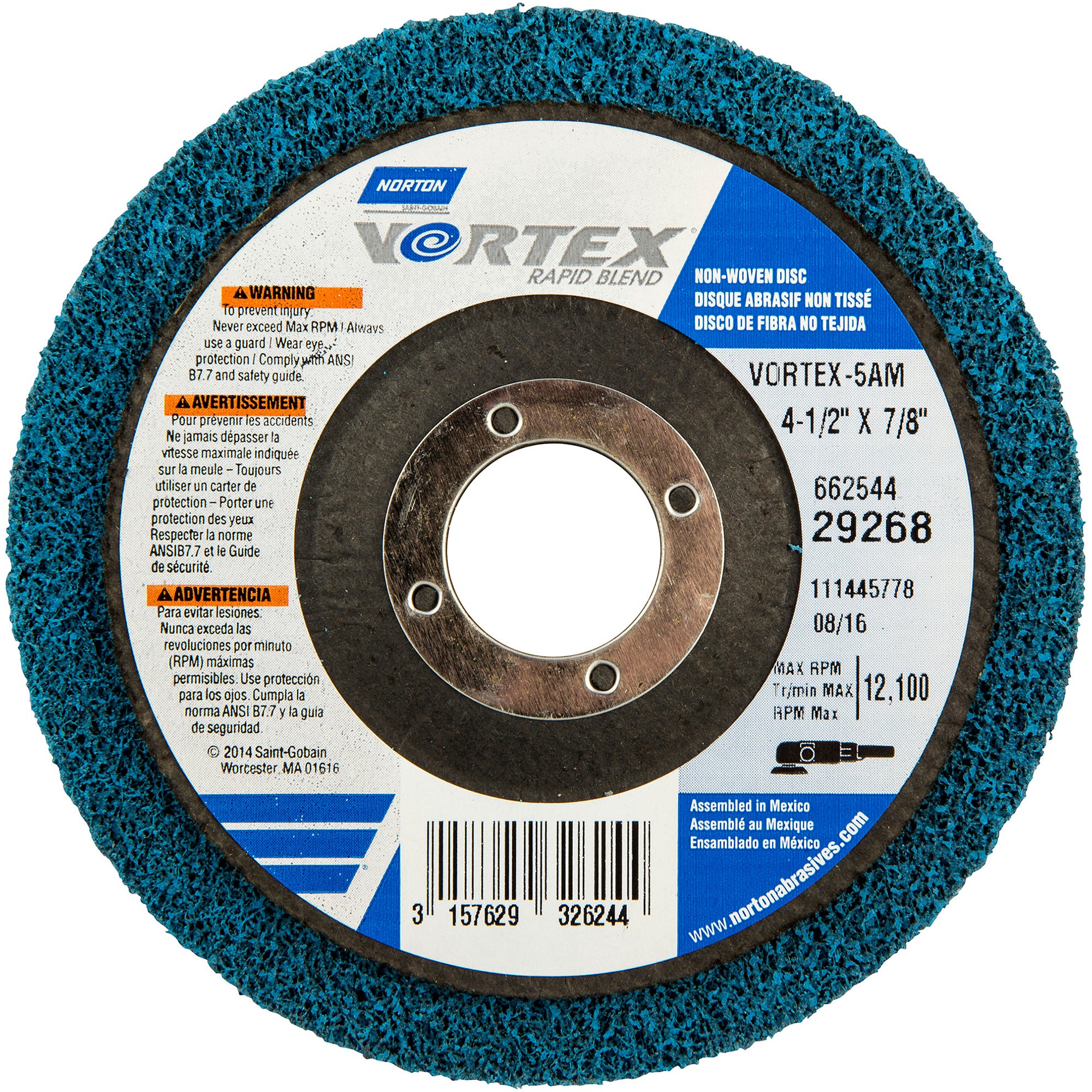 Vortex Non-Woven Disc - NV163