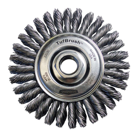 TufBrush™ Knot Wire Wheel Brush - NV171