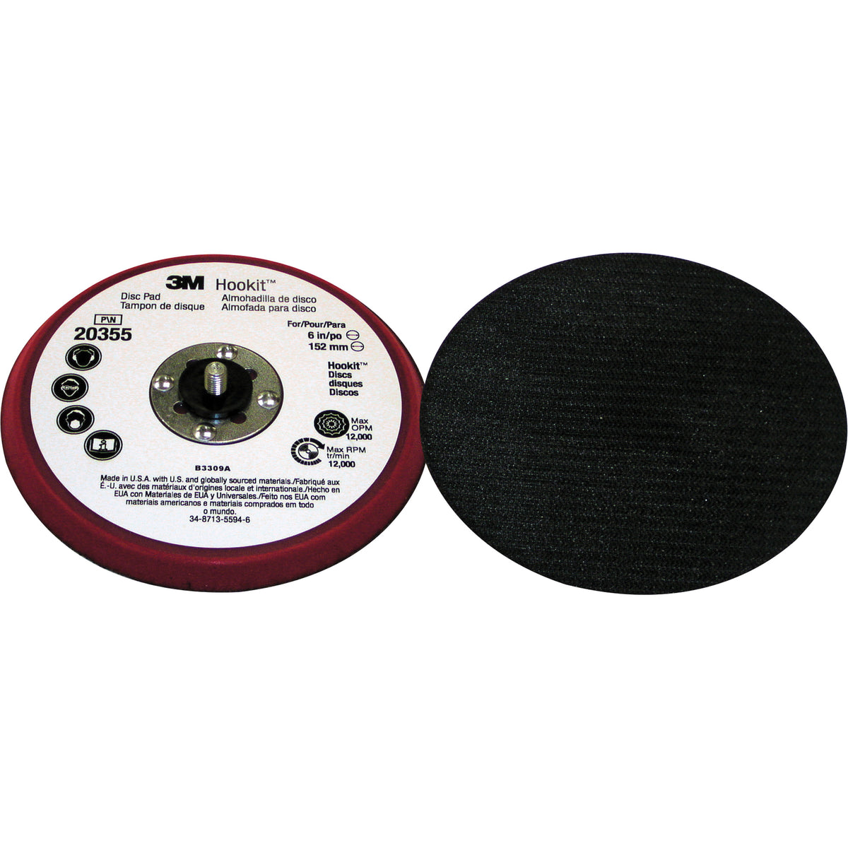 Hookit™ Low Profile Disc Pad - NV240