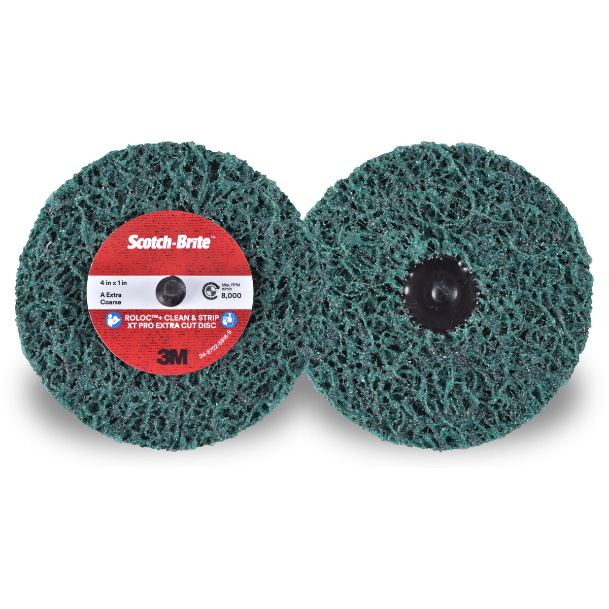 Scotch-Brite™ Roloc™+ Clean & Strip XT Pro Extra Cut Disc - NV488
