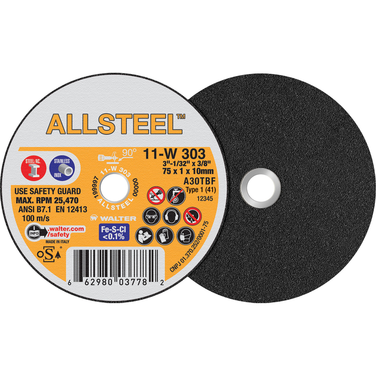 AllSteel™ Mini Cut-Off Wheel - NV504