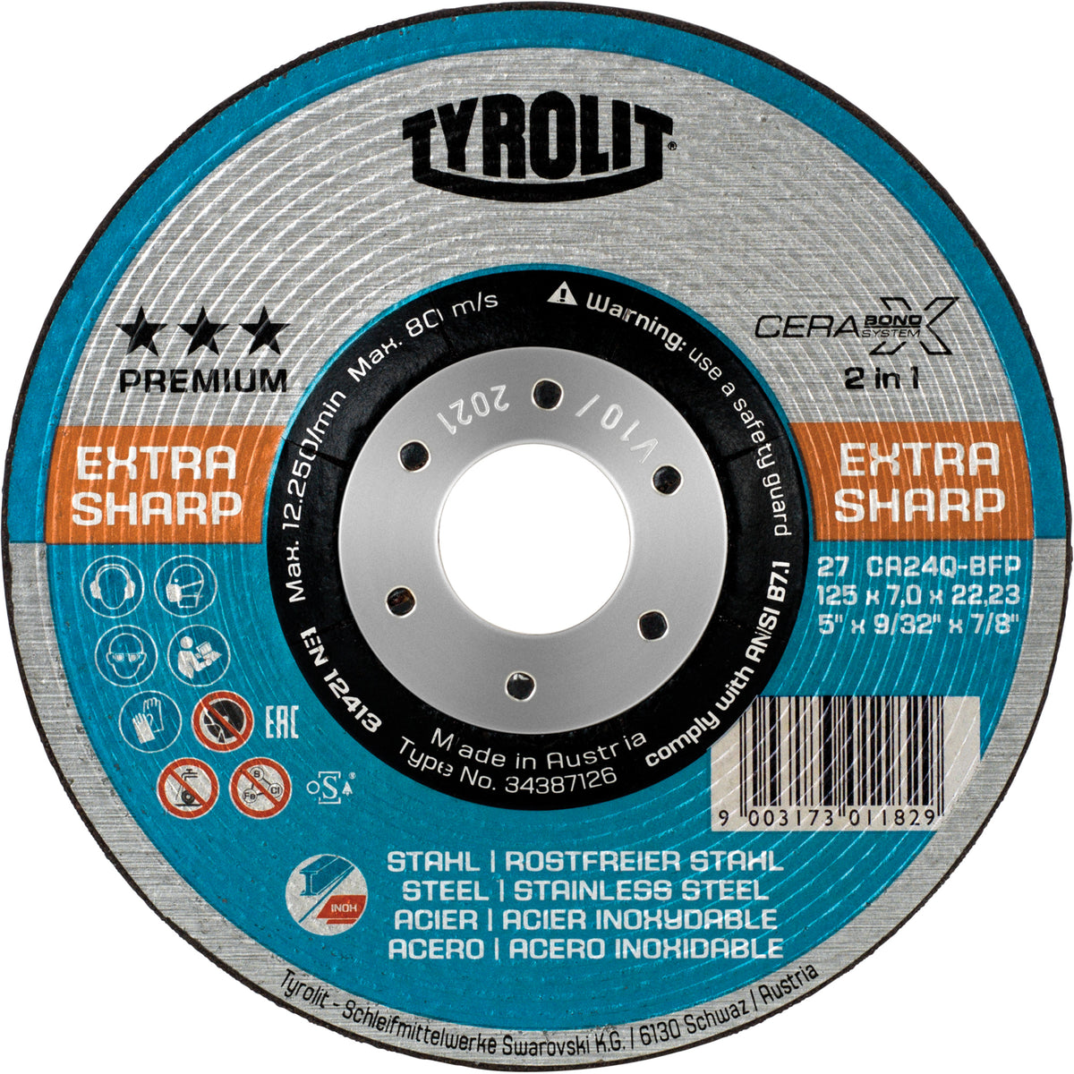 Cerabond X Grinding Wheel - NV607