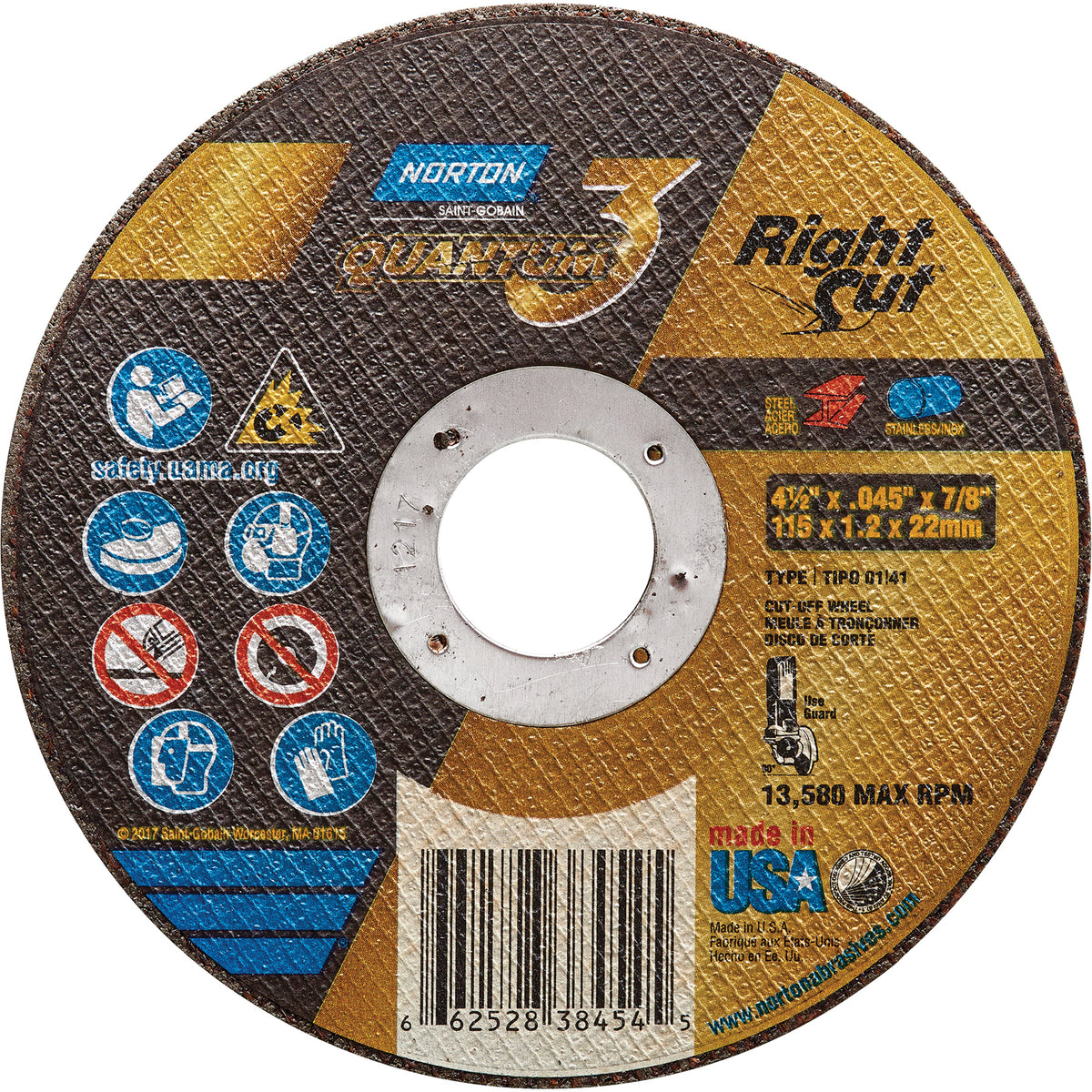 Quantum3™ RightCut™ Cut-Off Wheel - NV619