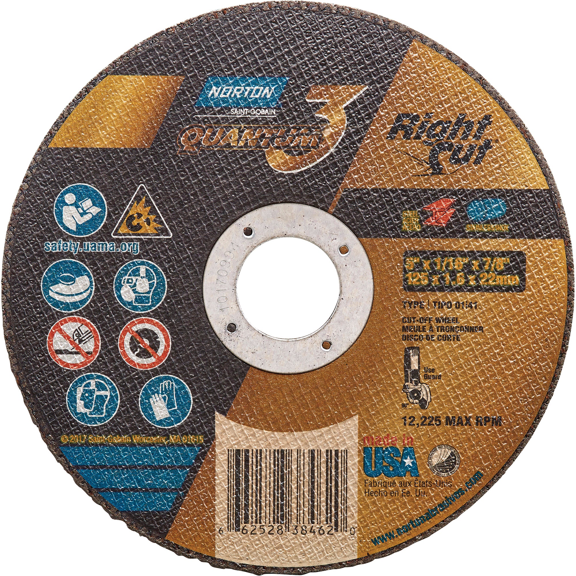 Quantum3™ RightCut™ Small Diameter Cut-Off Wheel - NV877