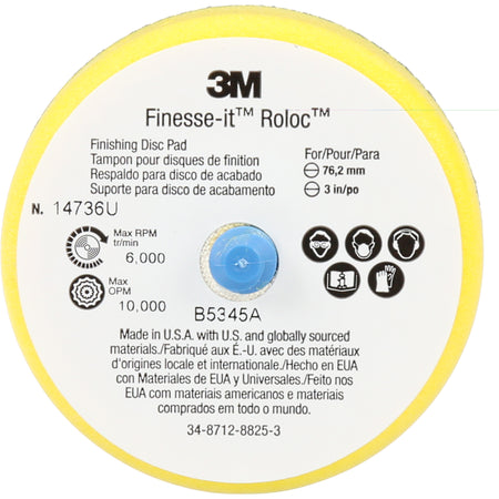 Finesse-it™ Roloc™ Finishing Disc Pad - NX709