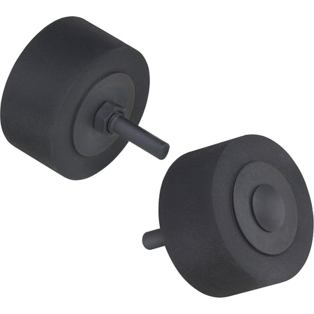 2" x 1" x 1/4" Rubber Cushion Polishing Wheel 45129 - NX935